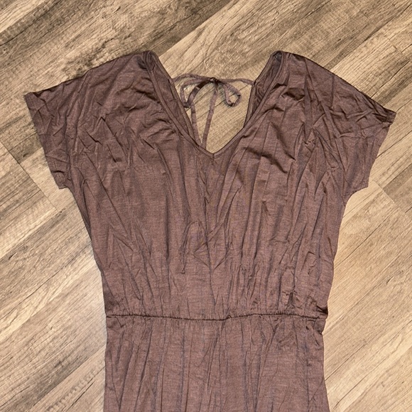 NEW Brown Cropped Length Jumpsuit - Picture 8 of 12